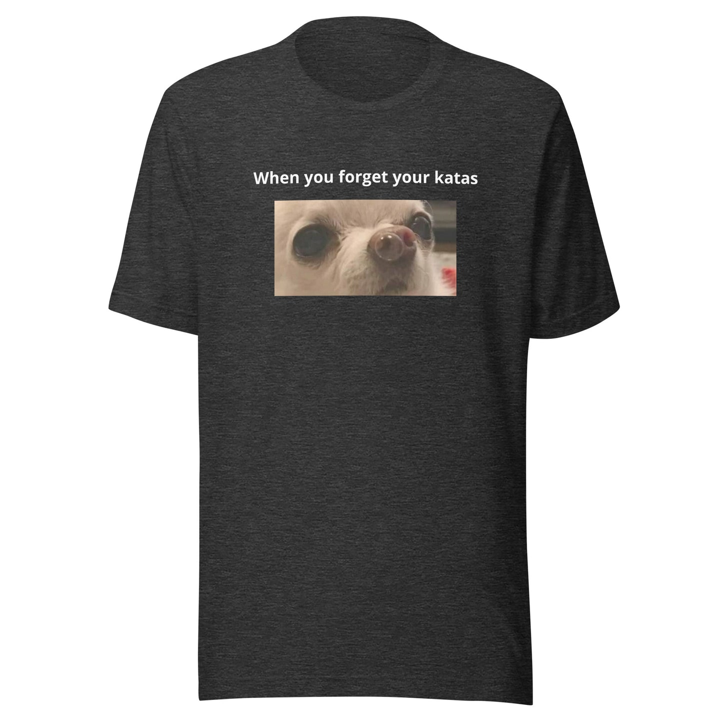 I forgot my kata t-shirt